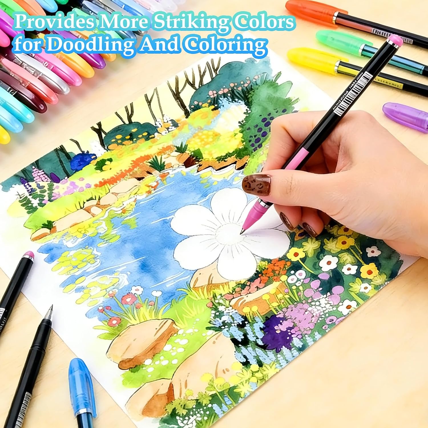 Thumbnail 5 de Glitter Gel Pens Set, 36 Colors