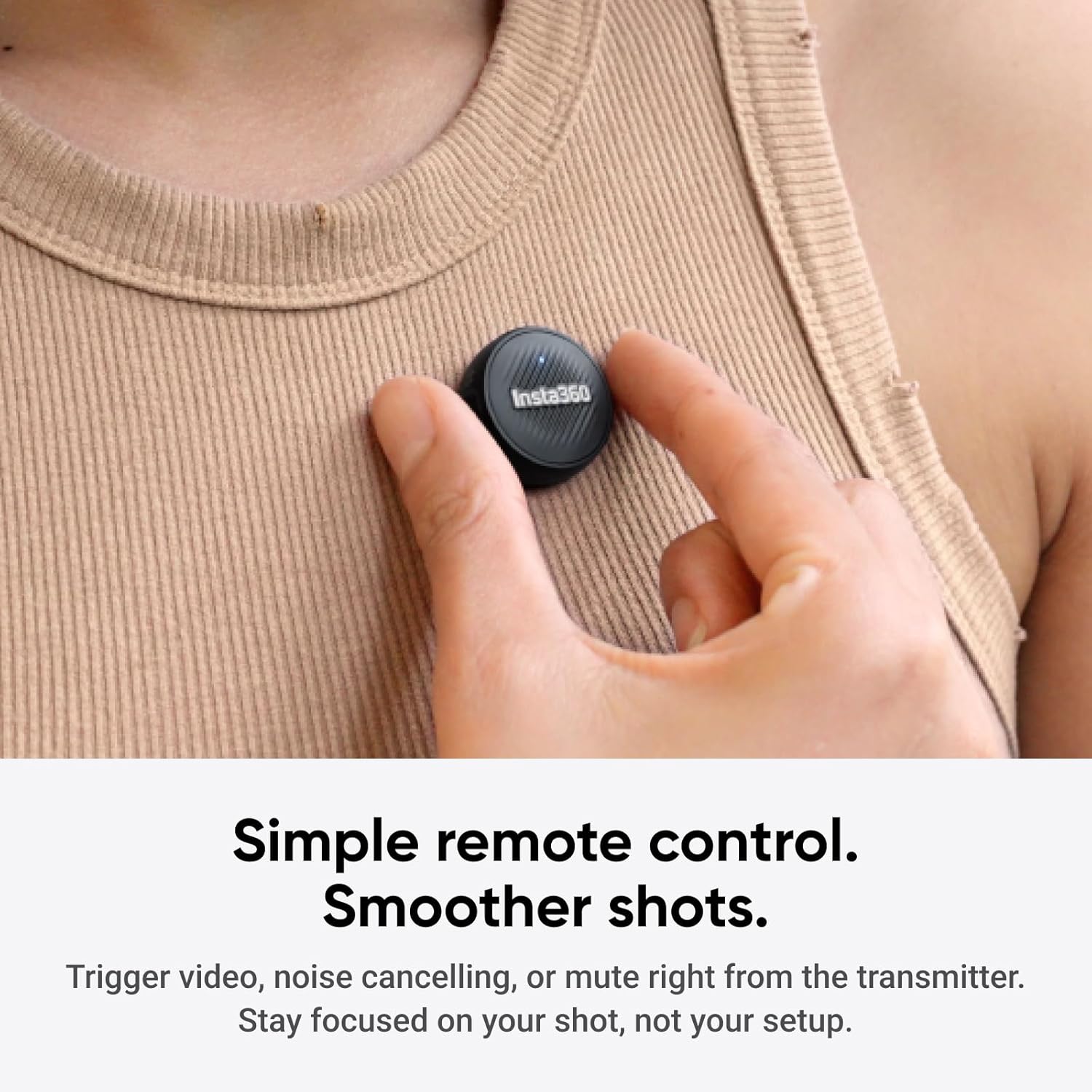 Thumbnail 6 de Insta360 Mic Air (1 TX + 1 RX) wireless noise-cancelling microphone for USB-C phones, PC and Mac