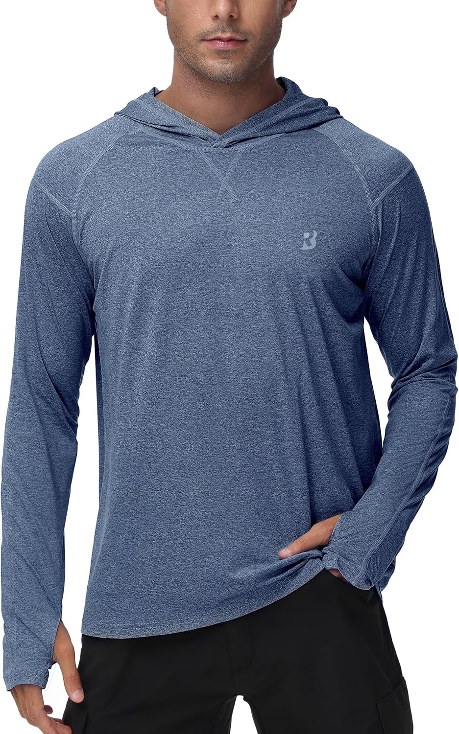 Detalle de Roadbox Mens UPF 50+ Sun Hoodie