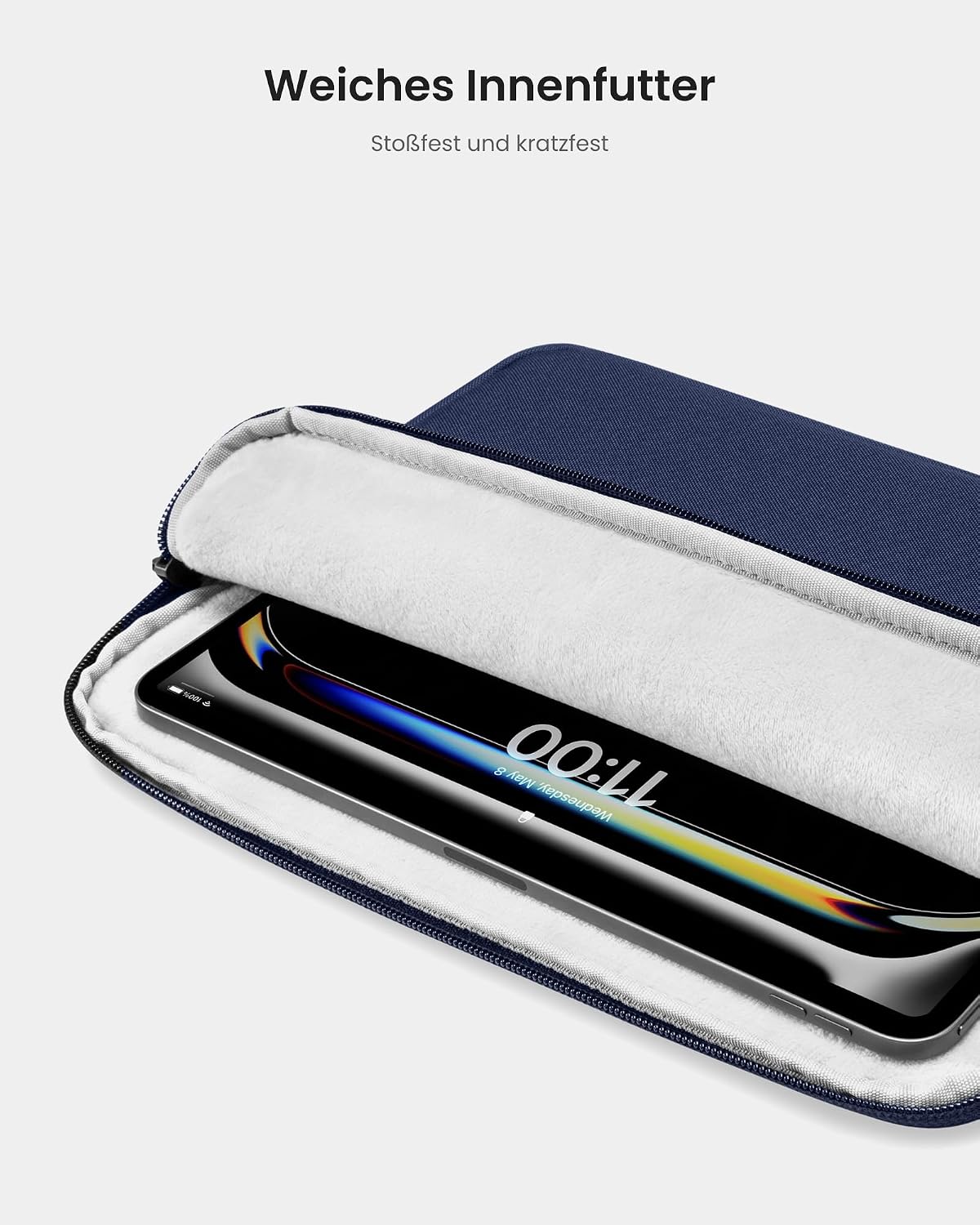 Thumbnail 2 de tomtoc Slim Tablet Tasche Hülle für iPad Air M4/M3/M2 und 11 Zoll iPad Pro – robust, stylisch, mit Zubehörfach