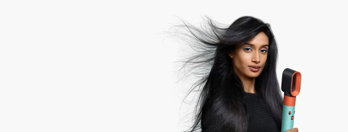 Thumbnail 15 de Dyson Airwrap i.d. Straight + Wavy Samtrot/Gold – App-gesteuert, vielseitig stylen