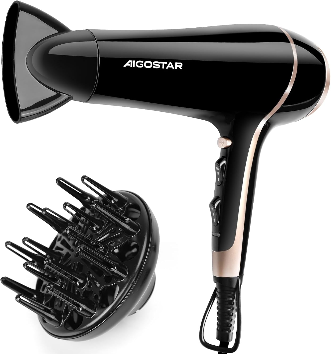 Detalle de Aigostar Profi 2400W Haartrockner