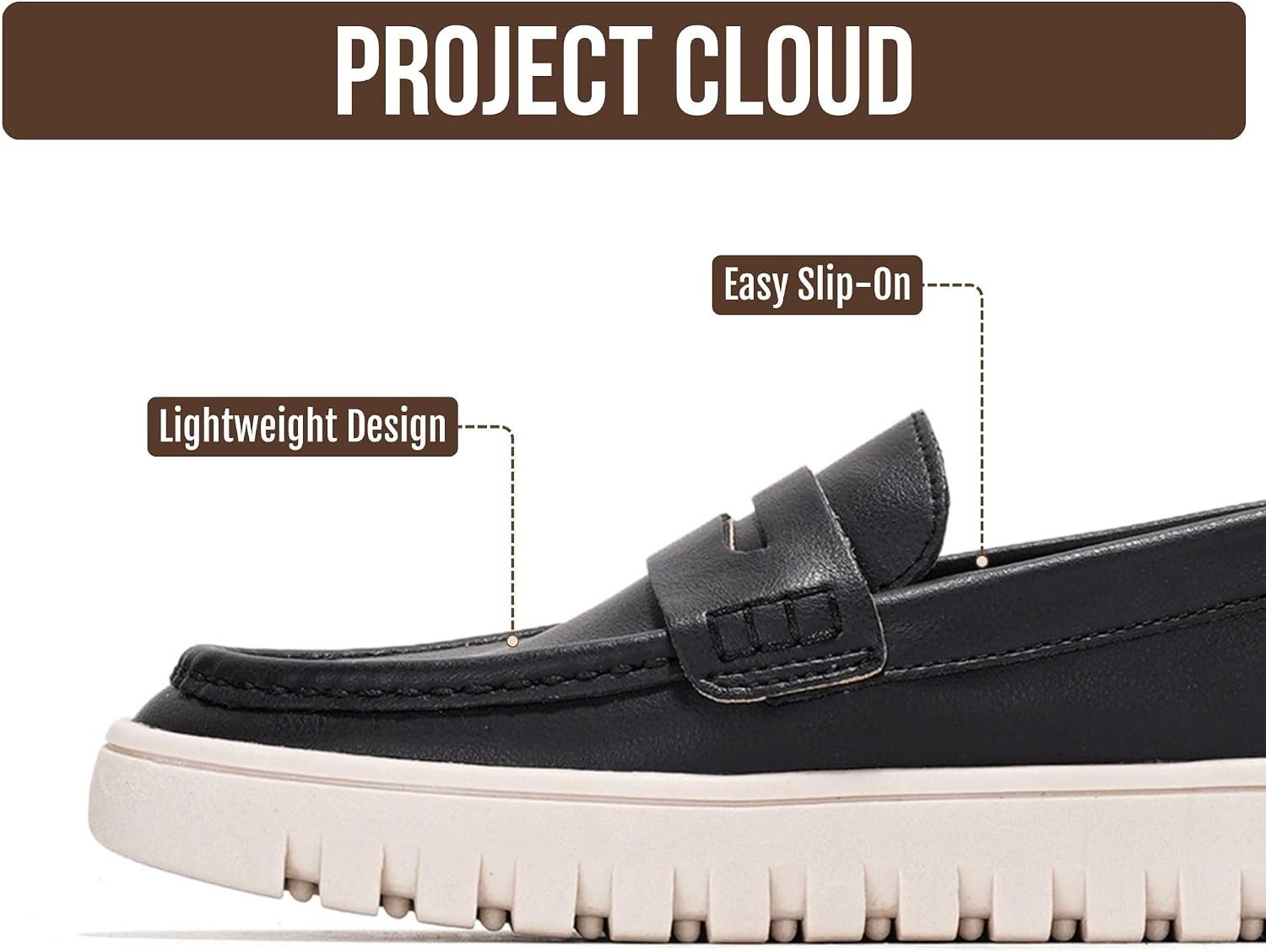 Thumbnail 2 de Project Cloud Filide1 leather loafers