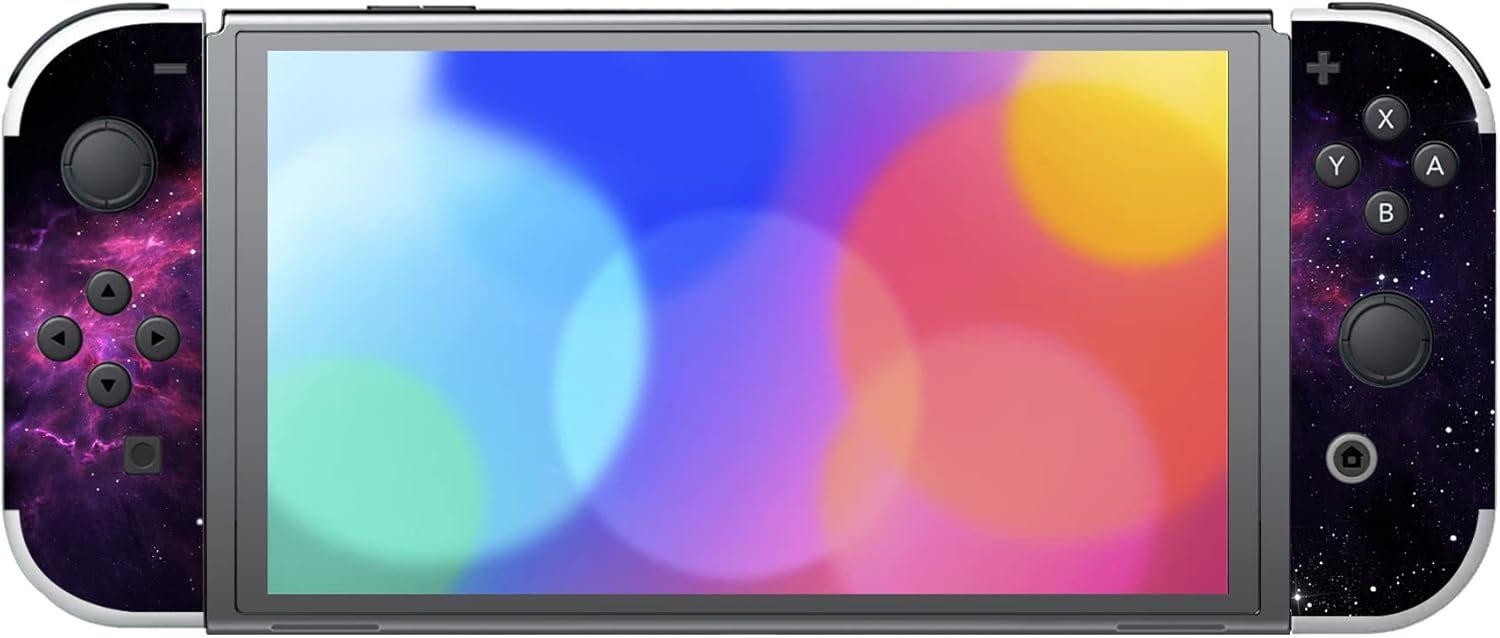 Thumbnail 3 de PlayVital Pegatina Protectora Completa Nintendo Switch OLED 🌌