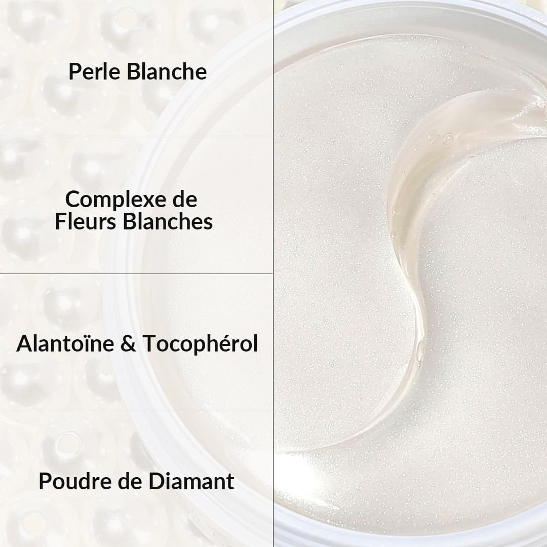 Thumbnail 3 de MIZON Pure Pearl Eye Gel Patches (x60) : patchs gel contour des yeux anti-cernes et anti-rides