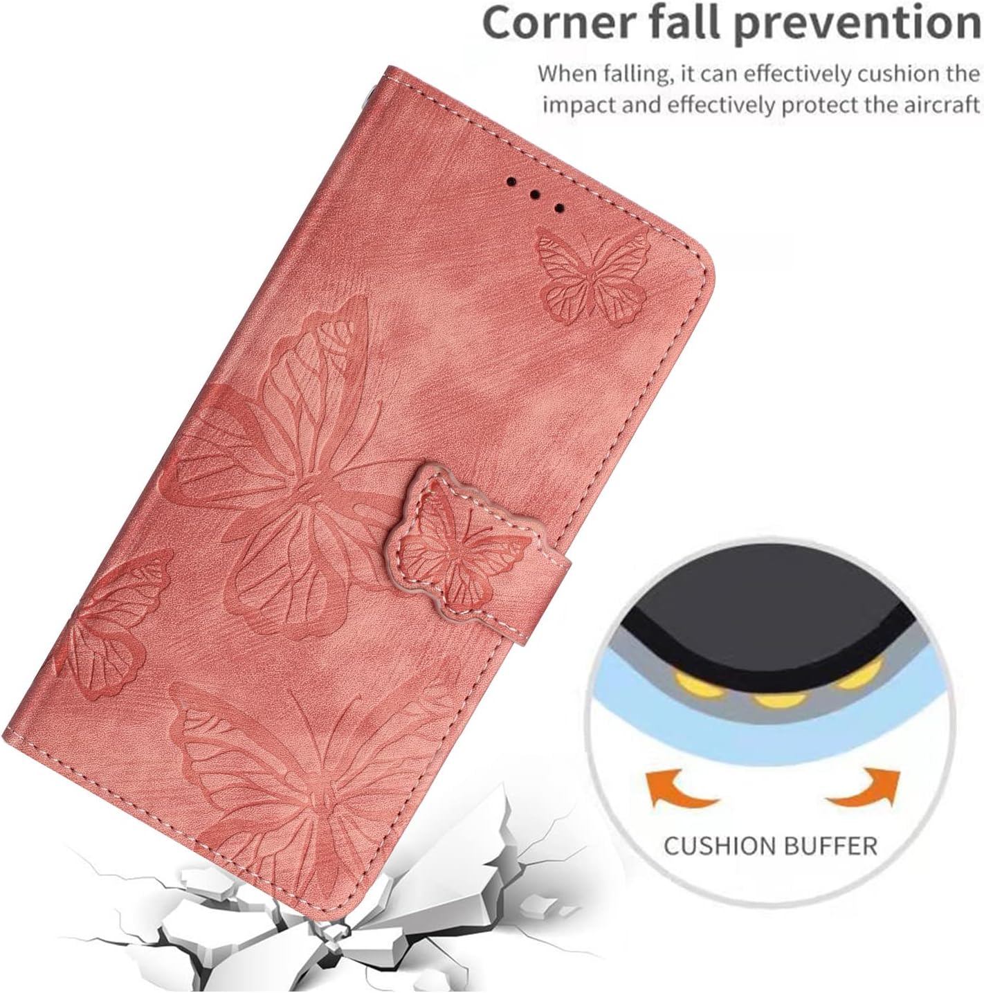 Thumbnail 6 de CXTcase Handyhülle für Xiaomi 17 – PU Leder Flip Case mit Kartenfächern & Standfunktion, Rosa