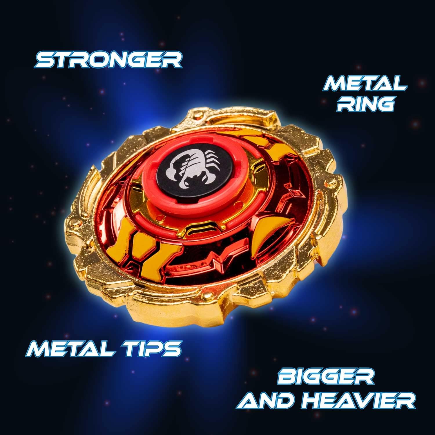 Thumbnail 4 de Set CRAZE BLADE Combat Skorpix Xoctarus Evolution (2 toupies métal) avec lanceurs