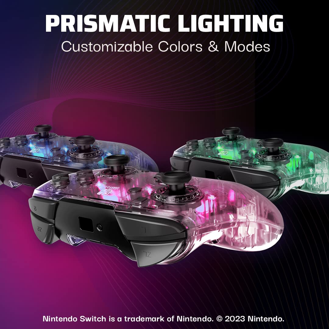 Thumbnail 2 de Afterglow Wireless RGB Controller for Nintendo Switch