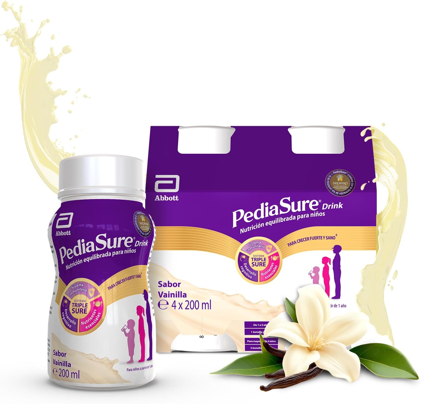 Thumbnail 5 de PediaSure drink Sabor Chocolate 4x200 ml