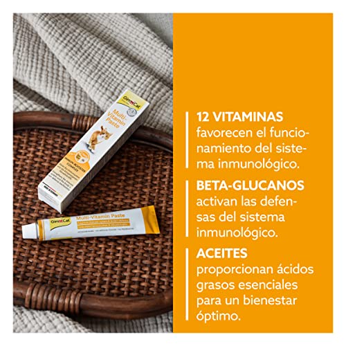 Thumbnail 2 de GimCat Multi-Vitamin: Pasta Multivitaminas para Gatos 🐱