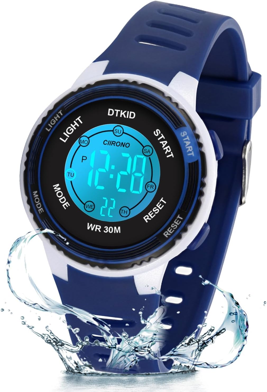 Thumbnail 3 de Montre DTKID enfant garçon fille 7 lumières