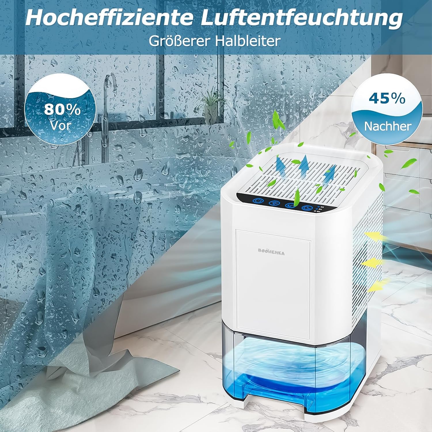 Thumbnail 1 de Luftentfeuchter elektrisch 1200 ml