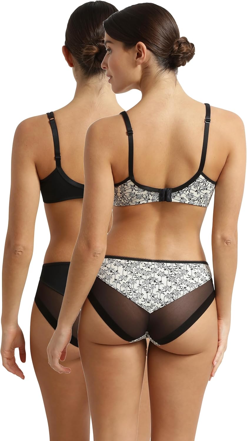 Thumbnail 4 de Soutien-gorge DIM Femme Generous Classic x2 à armatures, microfibre stretch et bretelles larges