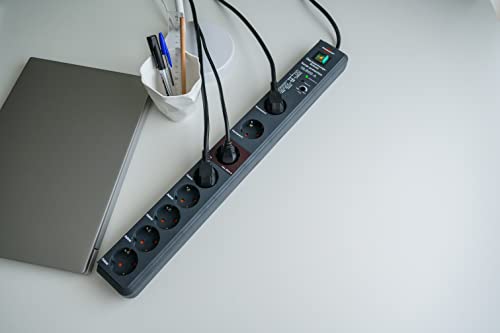 Thumbnail 5 de Secure-Tec Protección Sobretensiones 19.500 A, 8 Tomas ⚡️