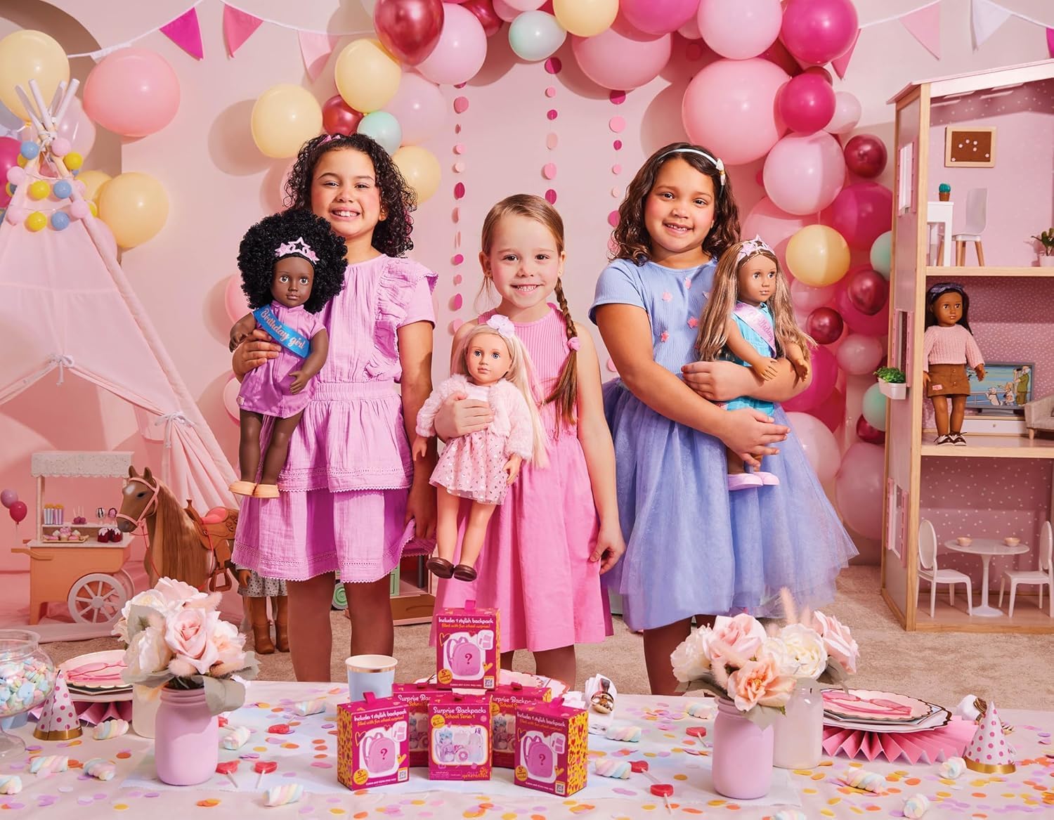 Thumbnail 6 de Our Generation - Lalia, Poupée Sugar Plum Fairy 46 cm – Yeux bleus et longs cheveux blonds, robe de ballet rose