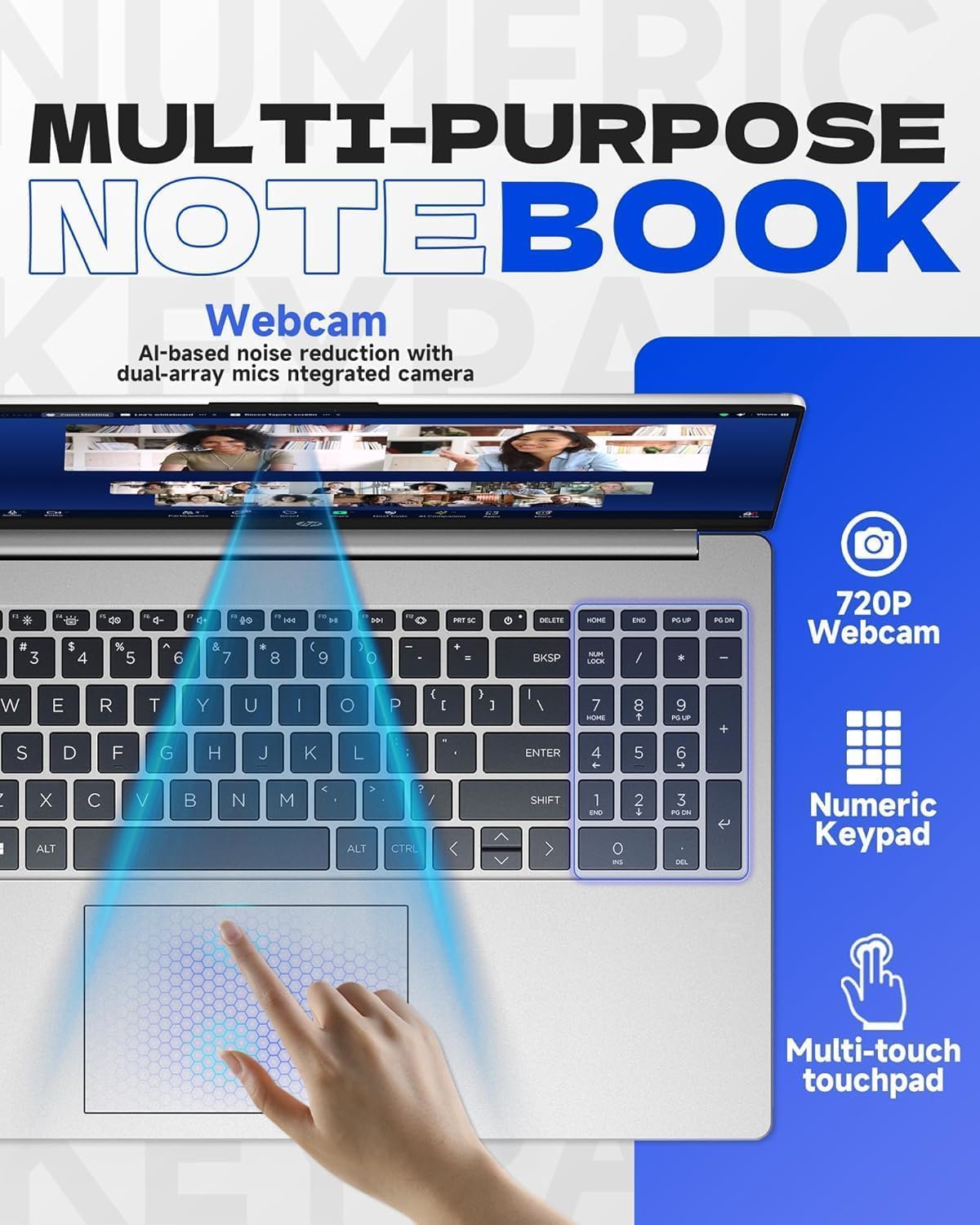 Detalle de HP 15.6-Inch Laptop