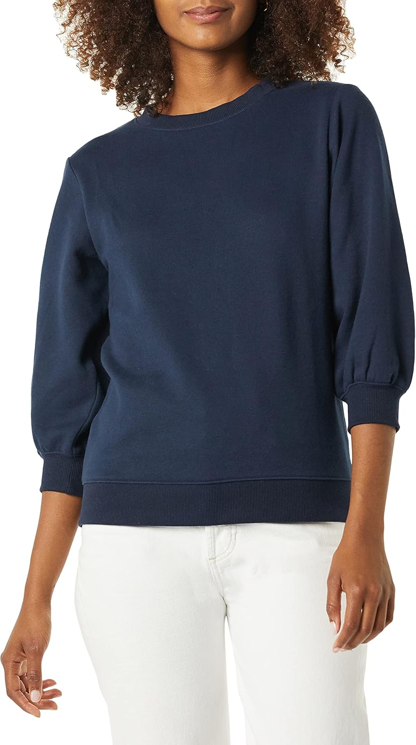 Thumbnail 6 de Amazon Essentials da donna felpa girocollo in french terry con maniche blouson