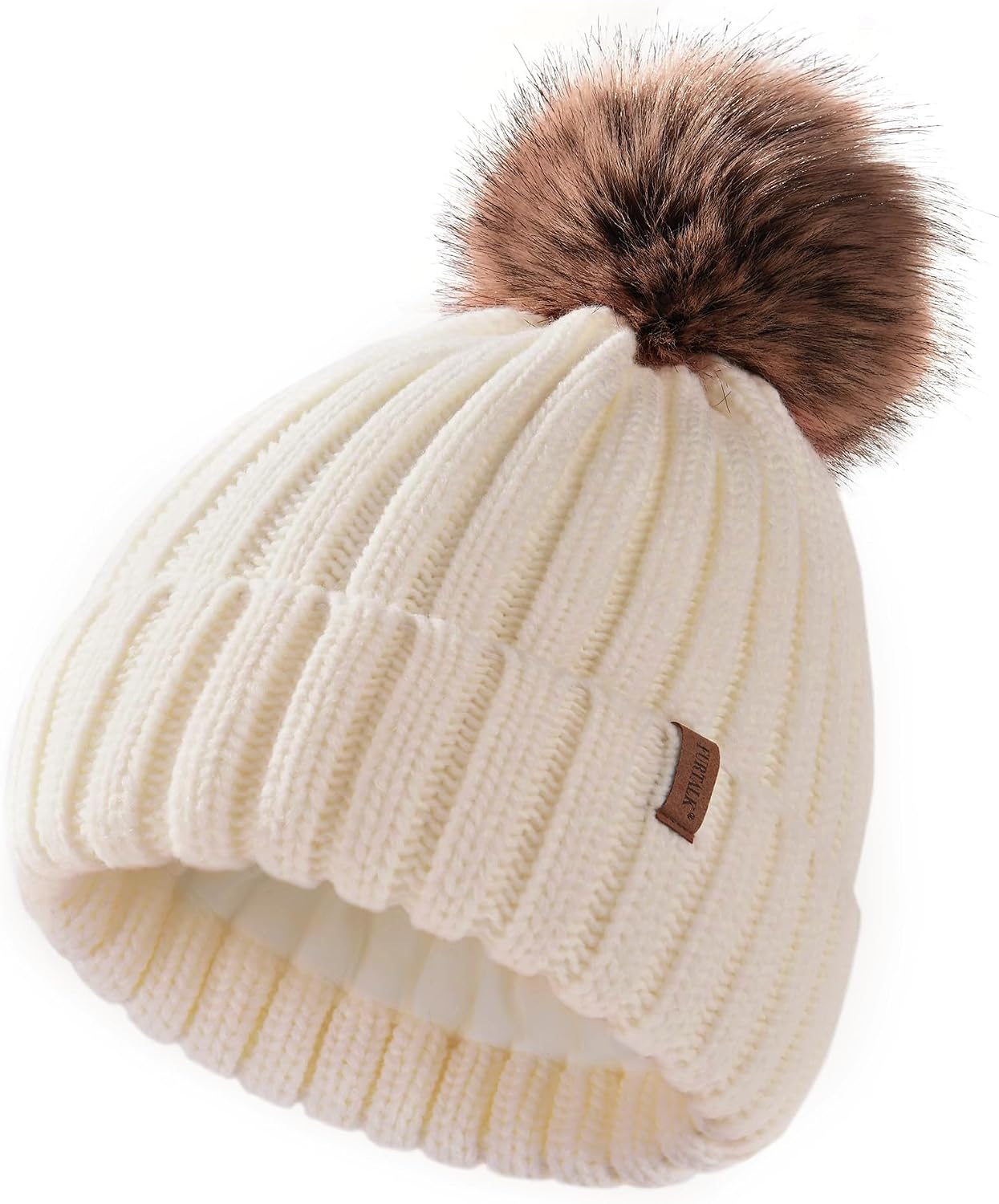 Thumbnail 6 de FURTALK Kids Knit Beanie in Acrylic