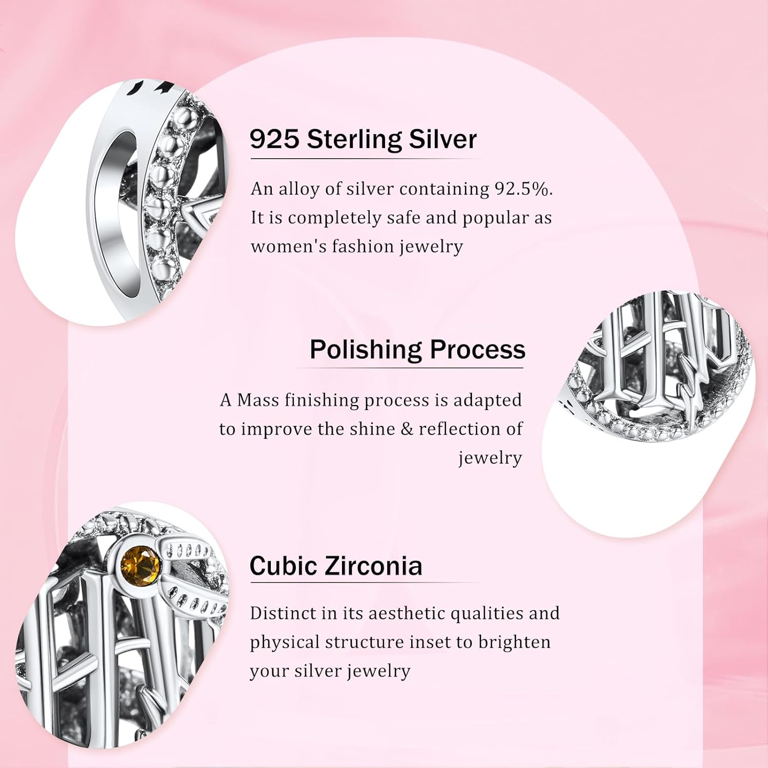 Thumbnail 2 de HAEPIAR 925 Sterling Silber Charms Anhänger Außerirdischer Hund – Für Armbänder und Halsketten
