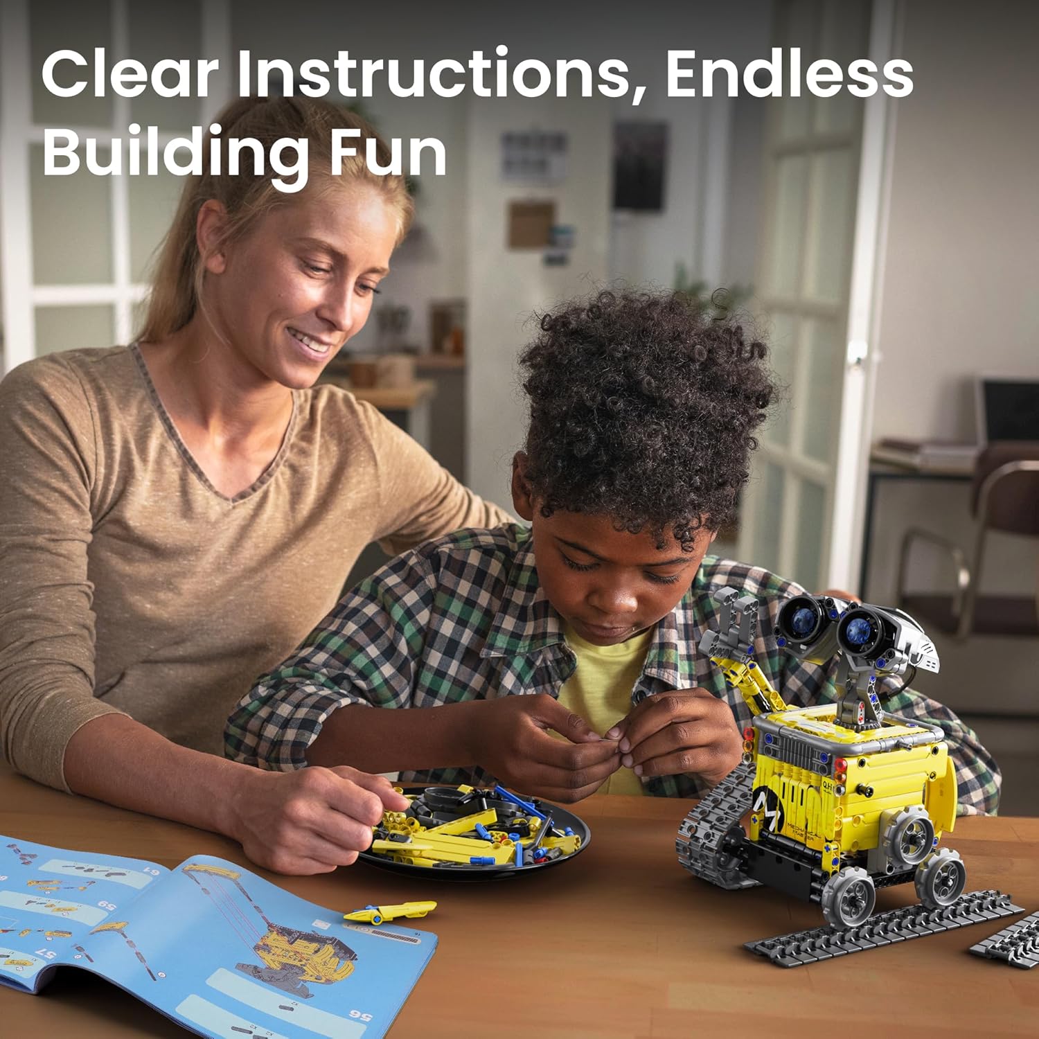 Thumbnail 6 de Sillbird Robot Building Kit with Remote Control (5-in-1, 488 Pieces) — STEM robotic toys for boys ages 8–13