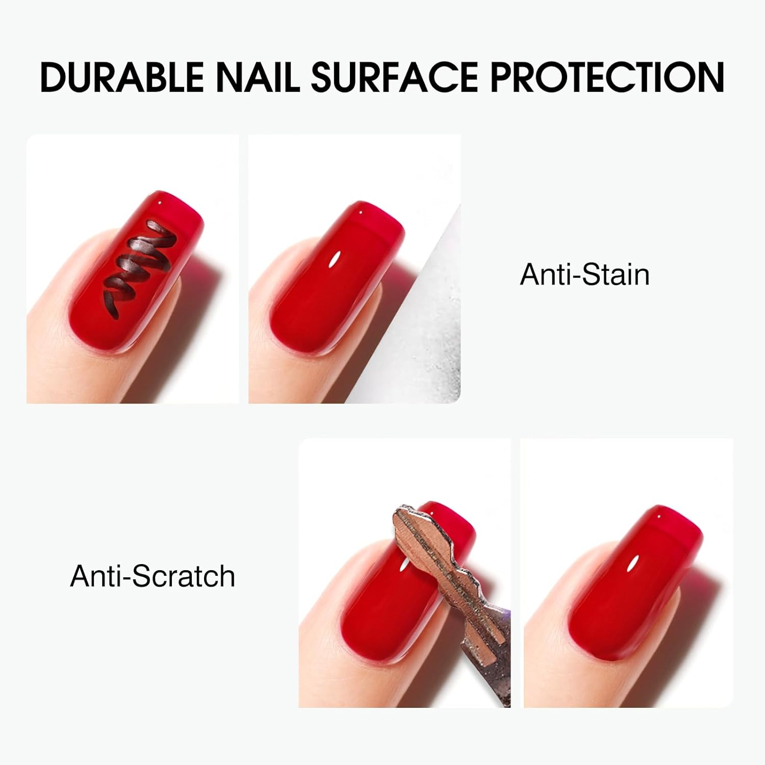 Thumbnail 4 de CANNI 2 Pcs No Wipe Gel Top & Base Coat set 💅