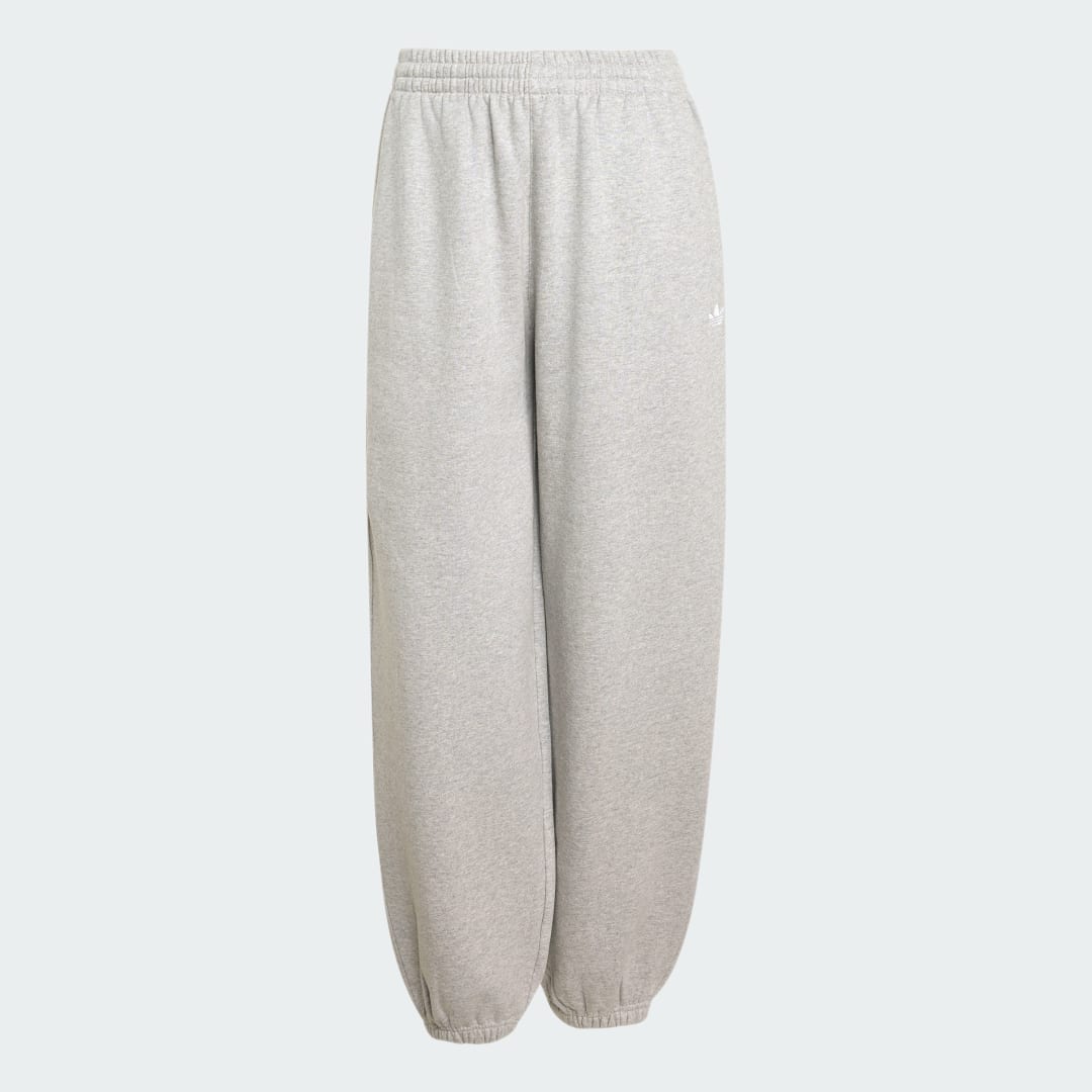 Detalle de Pantalón de chándal Essentials Loose de felpa gris de Adidas