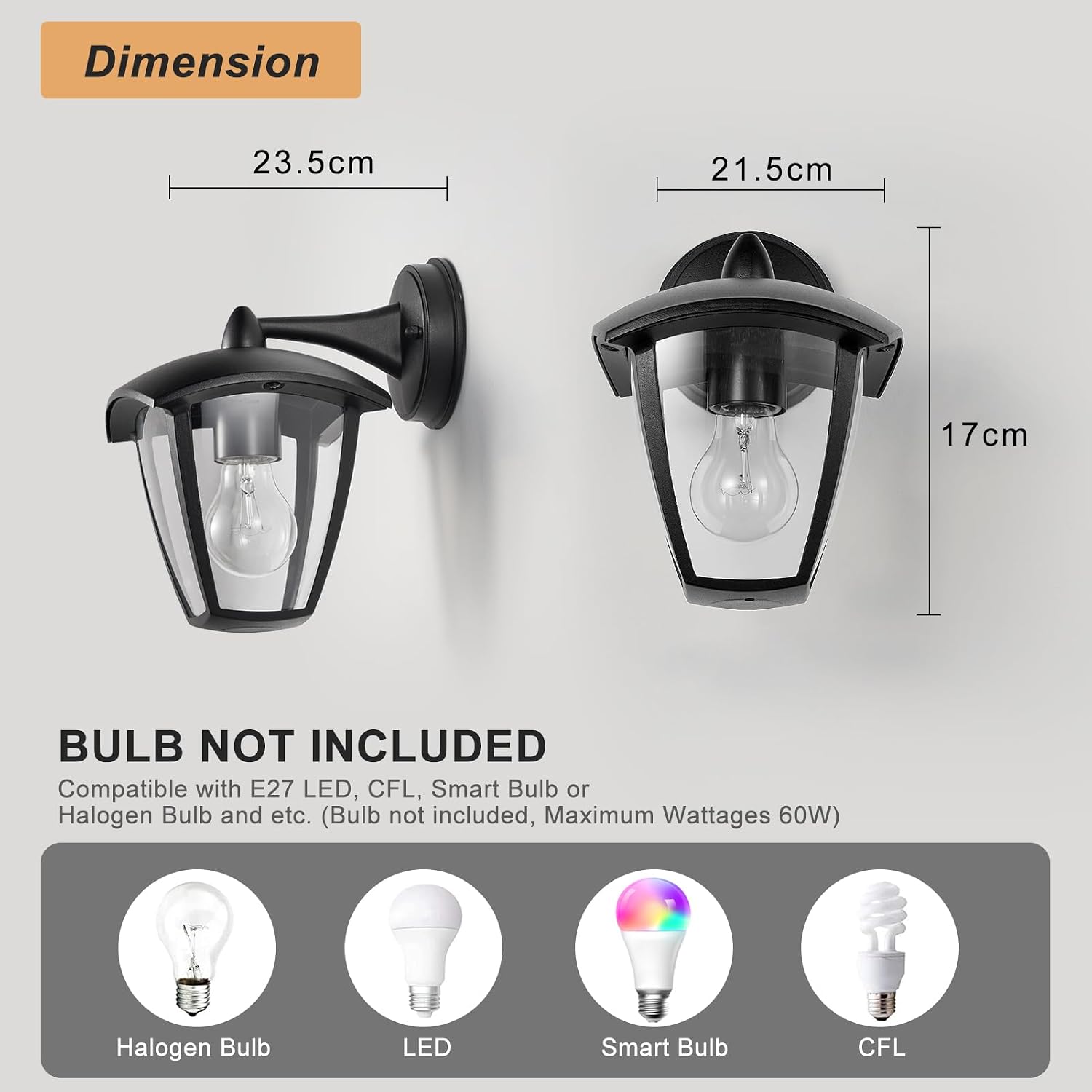 Thumbnail 4 de Harper Living Outdoor Wall Light
