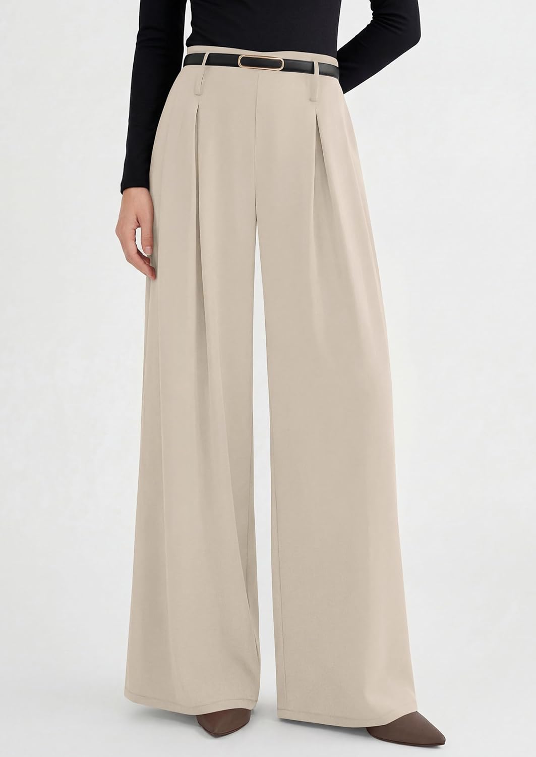 Thumbnail 4 de PRETTYGARDEN Wide Leg Trousers High Waist 2026