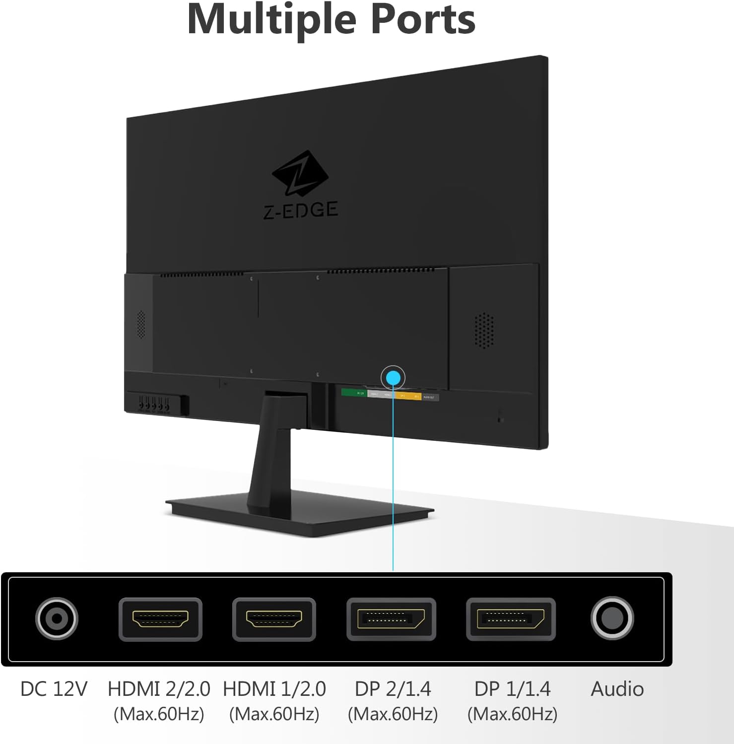 Thumbnail 6 de Z-Edge 27 Inch 4K UHD IPS Monitor