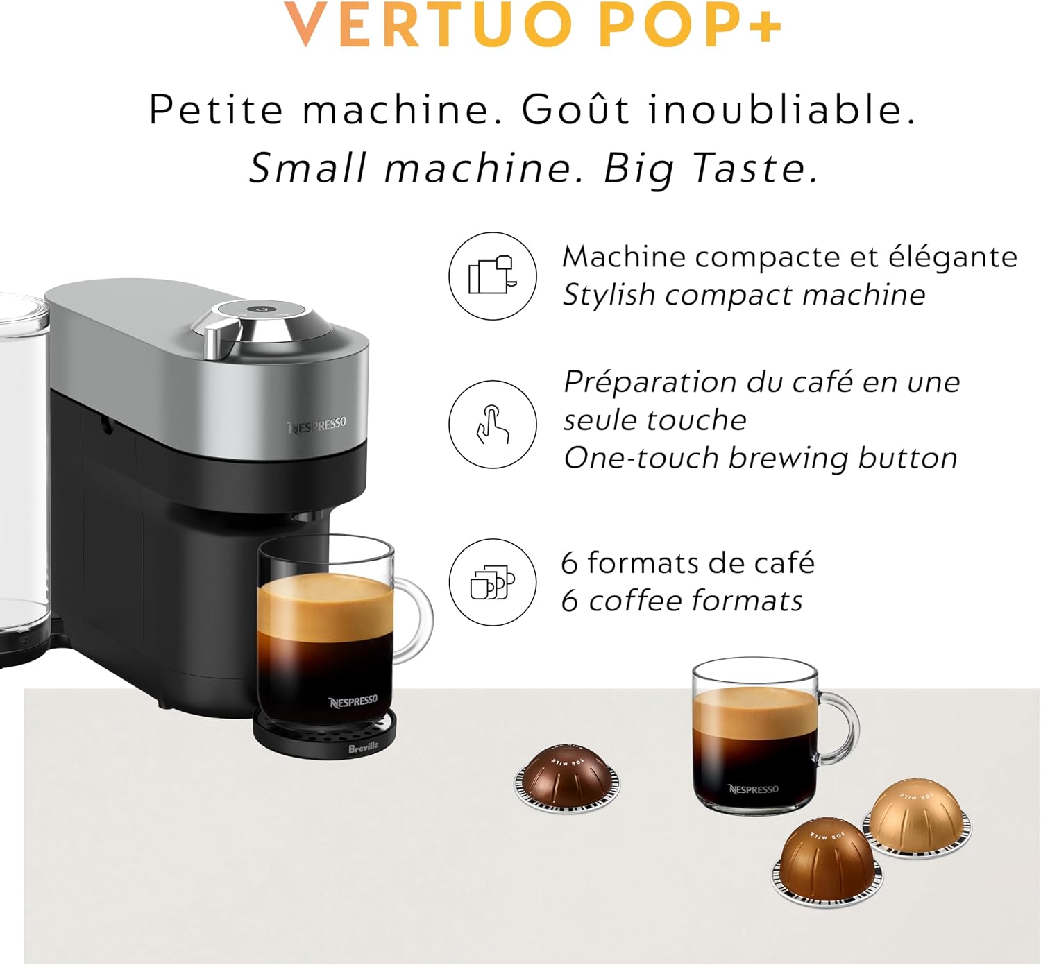 Thumbnail 6 de Nespresso Vertuo Pop+ Coffee Machine