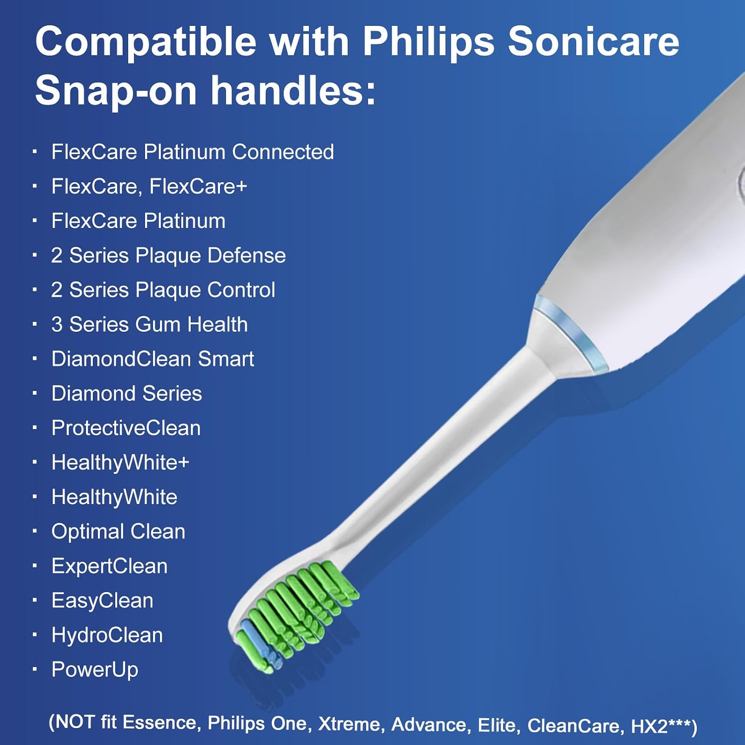 Thumbnail 4 de Philips Sonicare 8-Pack Replacement Brush Heads