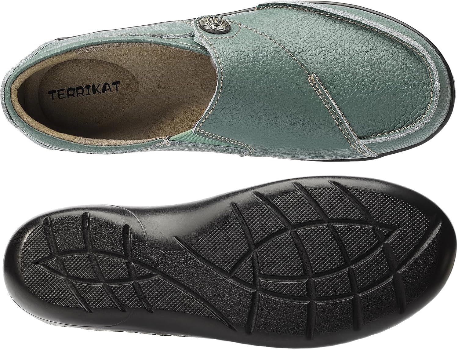 Thumbnail 6 de TERRIKAT Women's Leather Loafers
