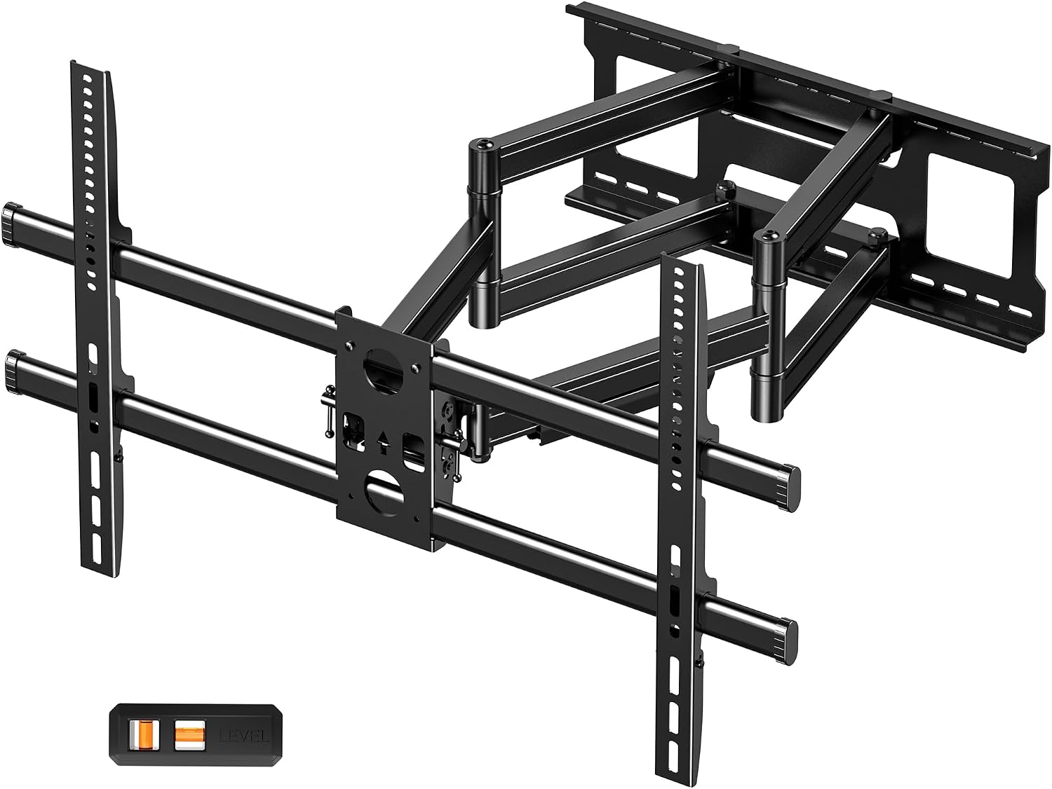 Detalle de WHYFONE Supporto TV Parete da 60–120 pollici con Bracci Doppio Snodo, Estendibile e Inclinabile, VESA 200x100–1000x600mm
