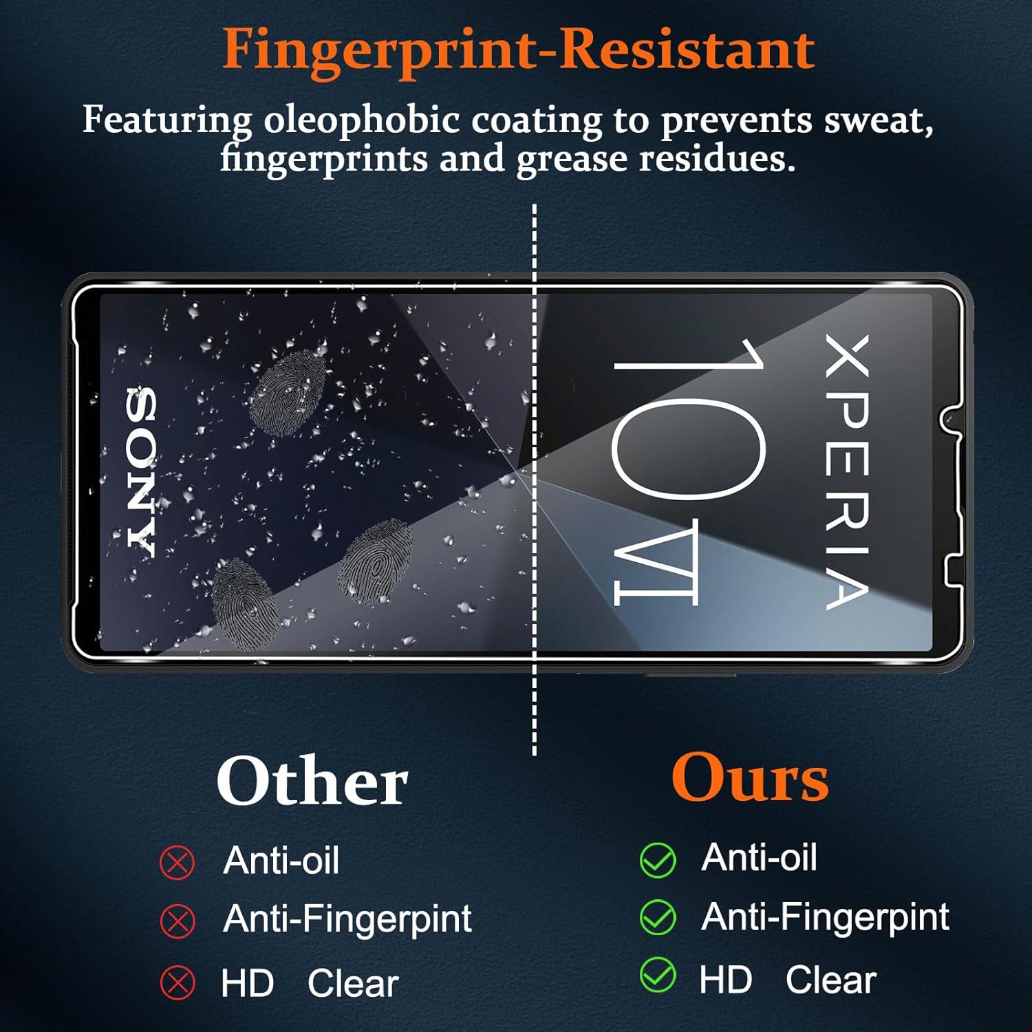 Thumbnail 3 de Vanrain Panzerfolie + Kameraschutz für Sony Xperia 10 VI – 2x Displayschutzglas (9H) mit Ausrichthilfe