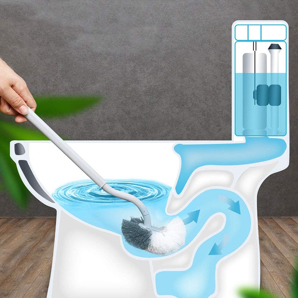 Thumbnail 2 de EINESIN Toilettenbürsten-Set 2er Pack mit langem Stiel