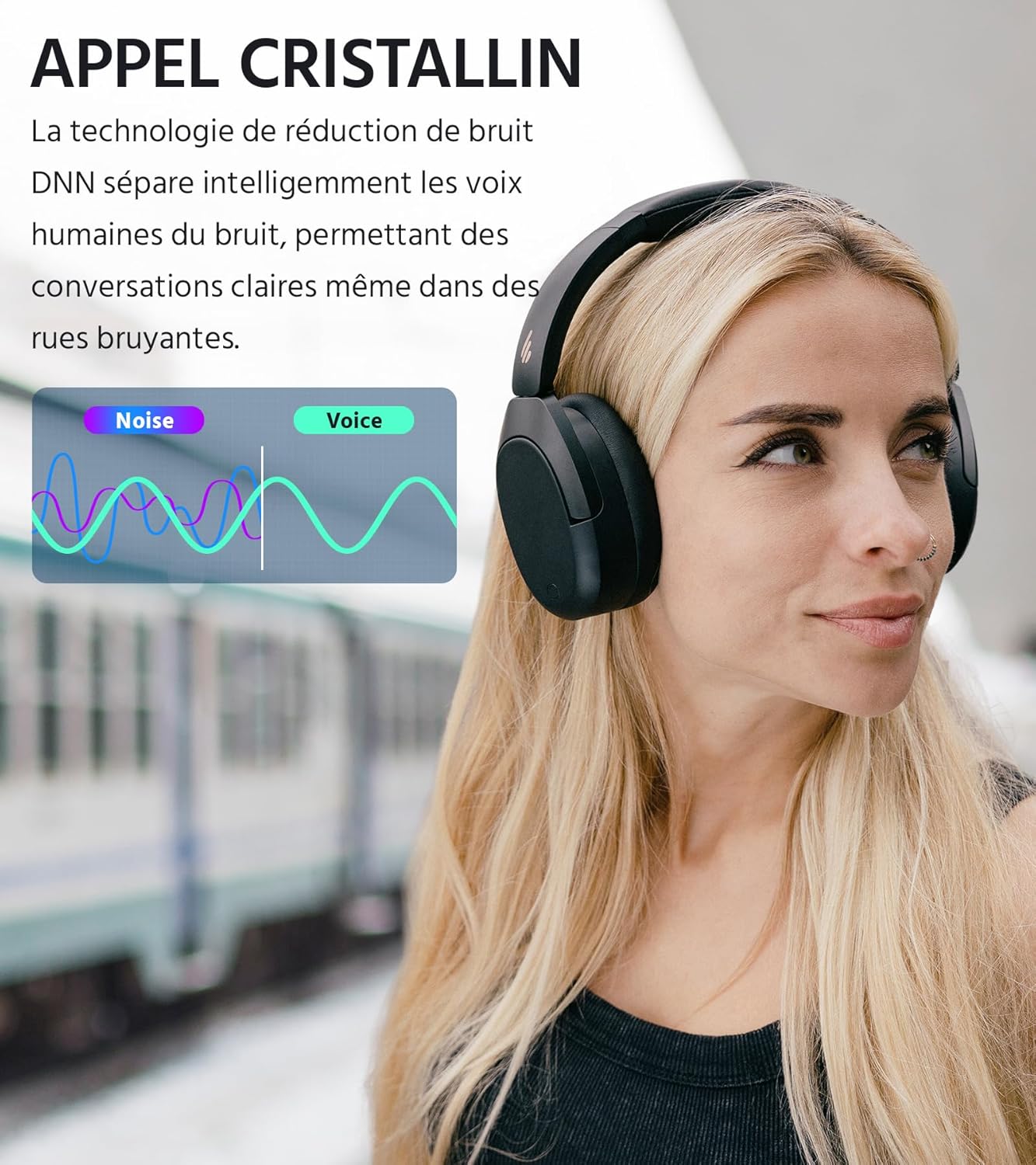 Thumbnail 5 de Edifier W830NB casque 94 heures