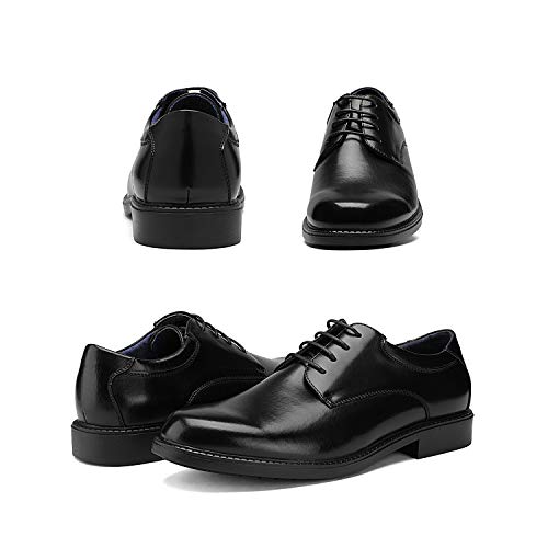 Thumbnail 8 de Bruno Marc Downing-02: Zapatos Oxford de vestir para hombre, color negro, talla 42