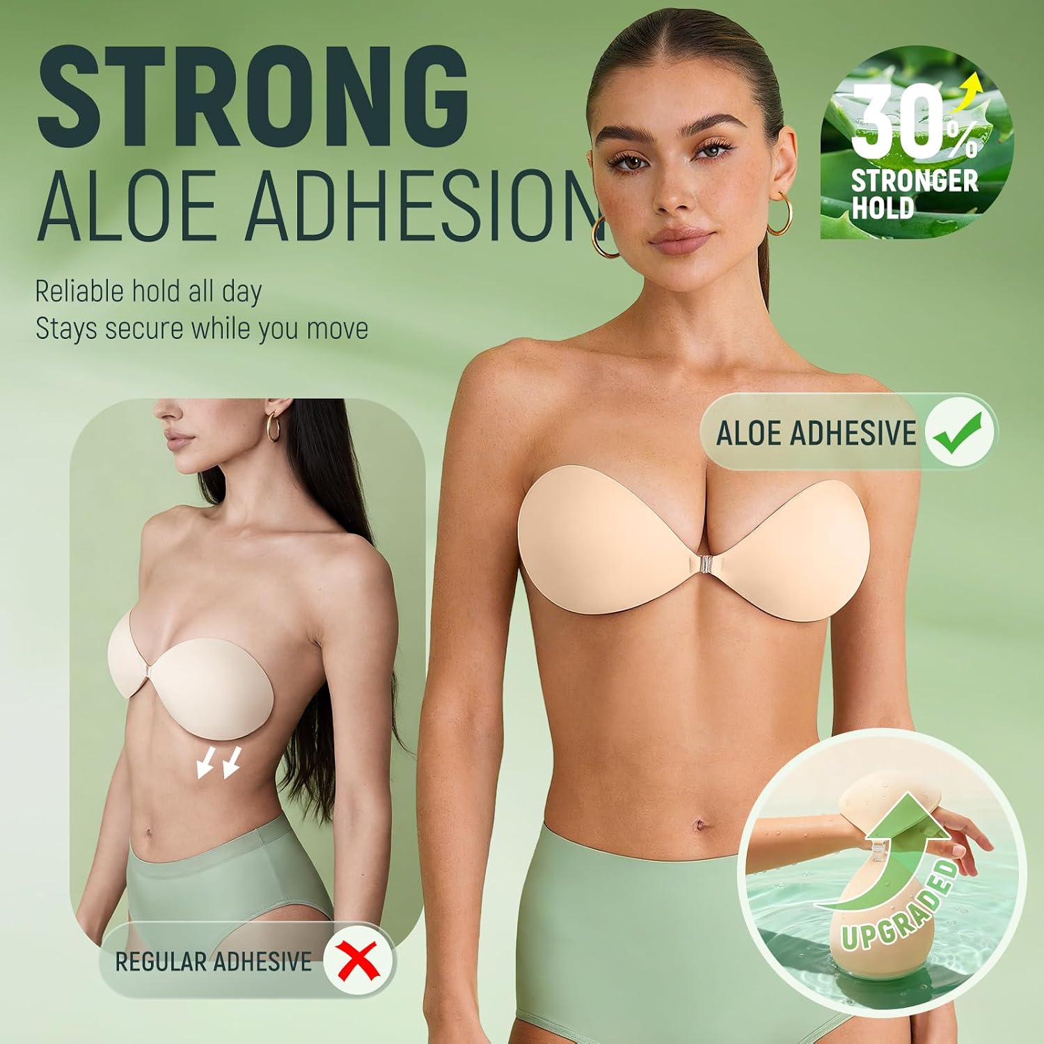 Detalle de MSHalo Adhesive Bra Silicone
