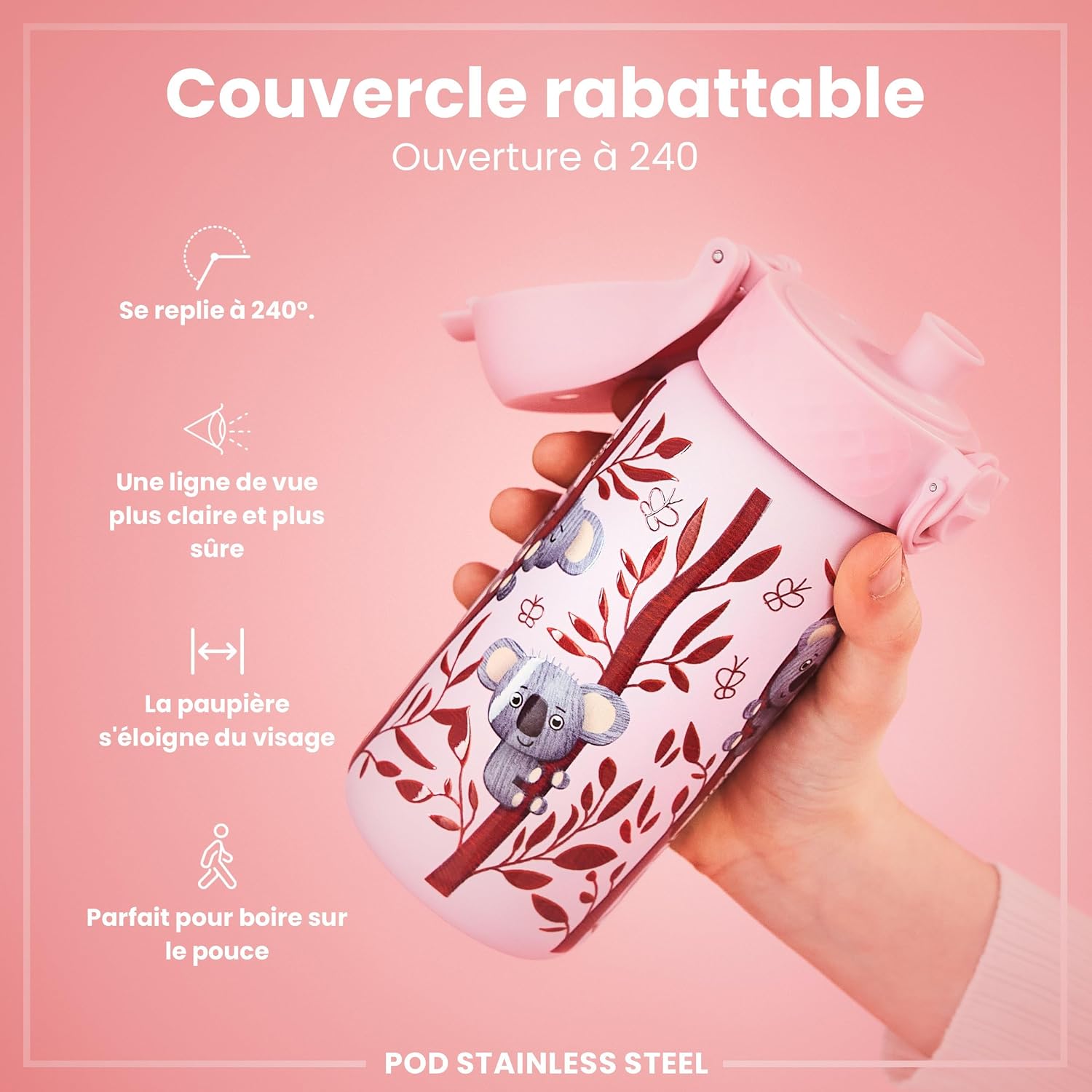 Thumbnail 3 de Ion8 Gourde Enfant 400 ml 🥤