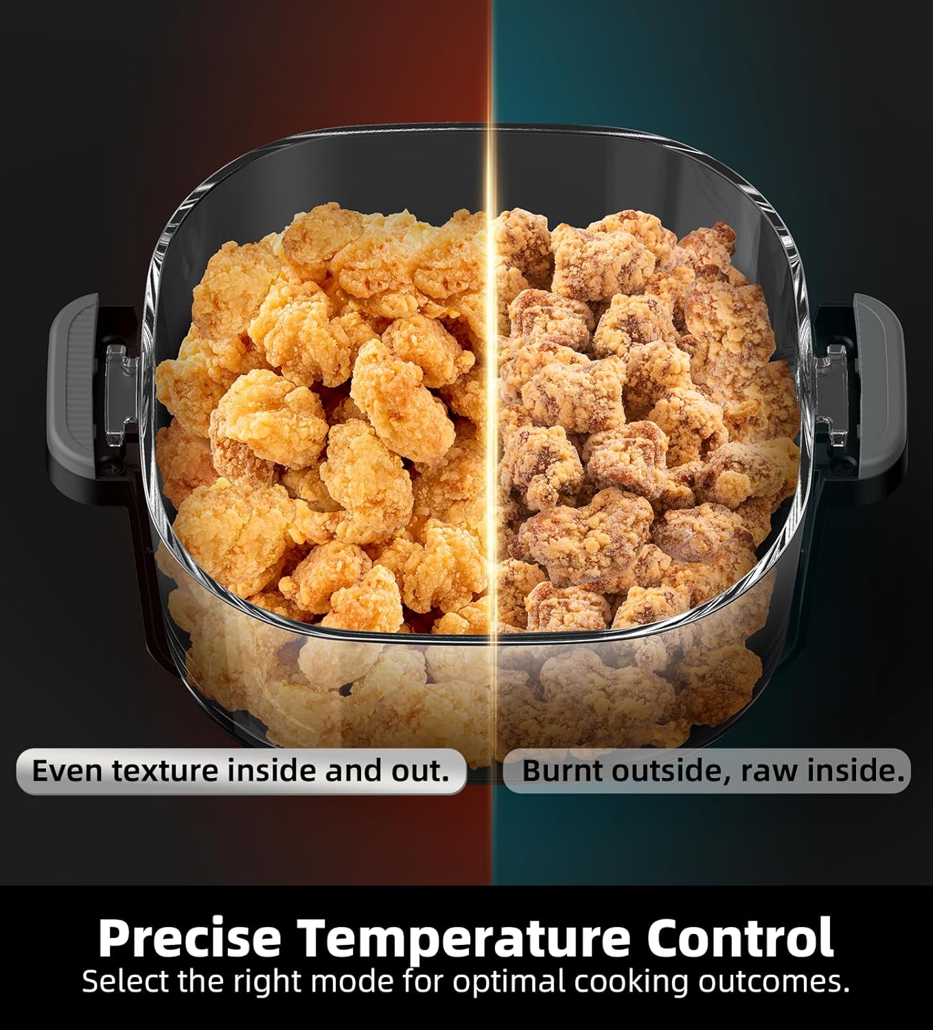 Thumbnail 5 de Tixixc 1500W Portable Glass Air Fryer