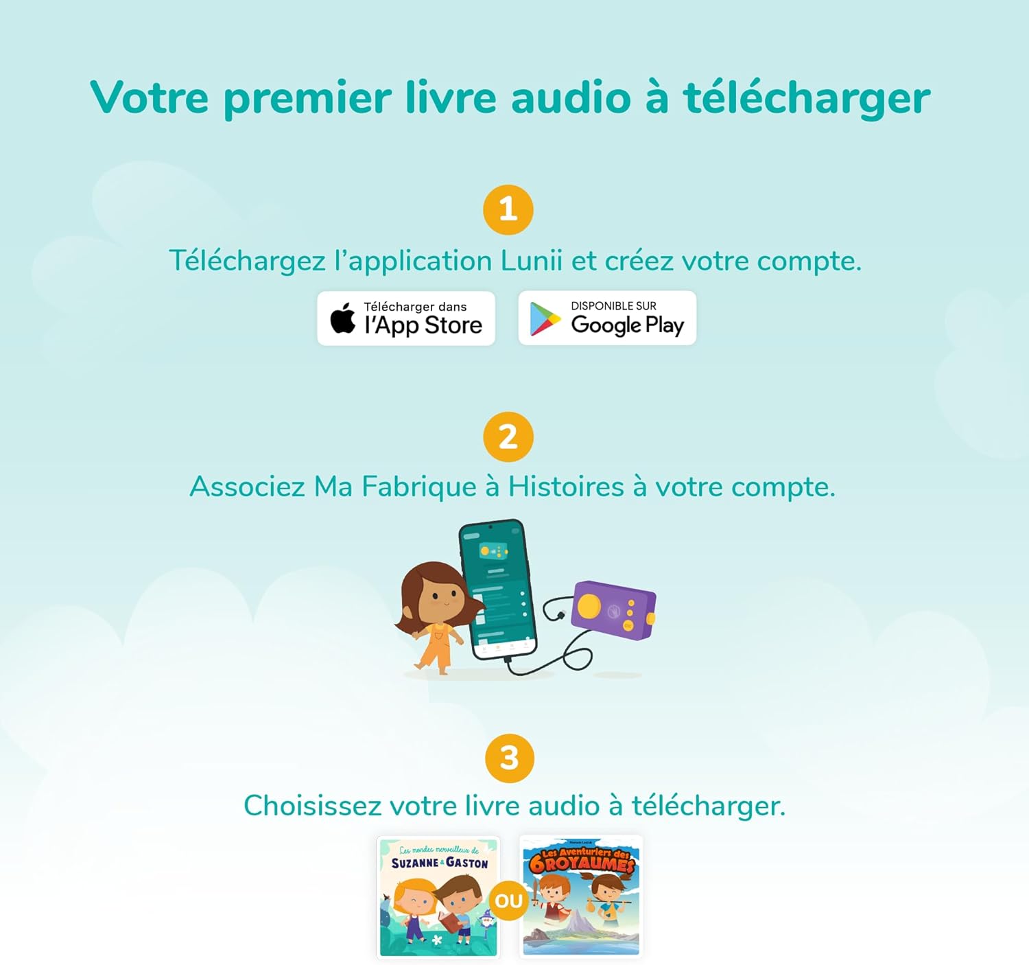 Thumbnail 2 de Lunii Ma Fabrique à Histoires Violette : boite à histoires interactive pour enfants de 3 à 8 ans