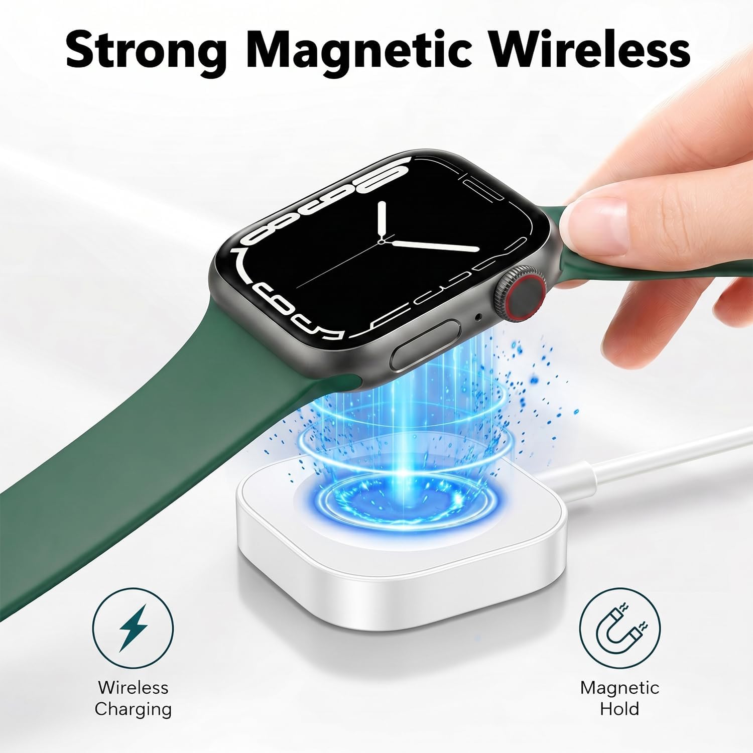 Thumbnail 3 de Chargeur Magnétique pour Apple Watch – USB-C 1 m, charge rapide et connexion stable pour toute la gamme Apple Watch