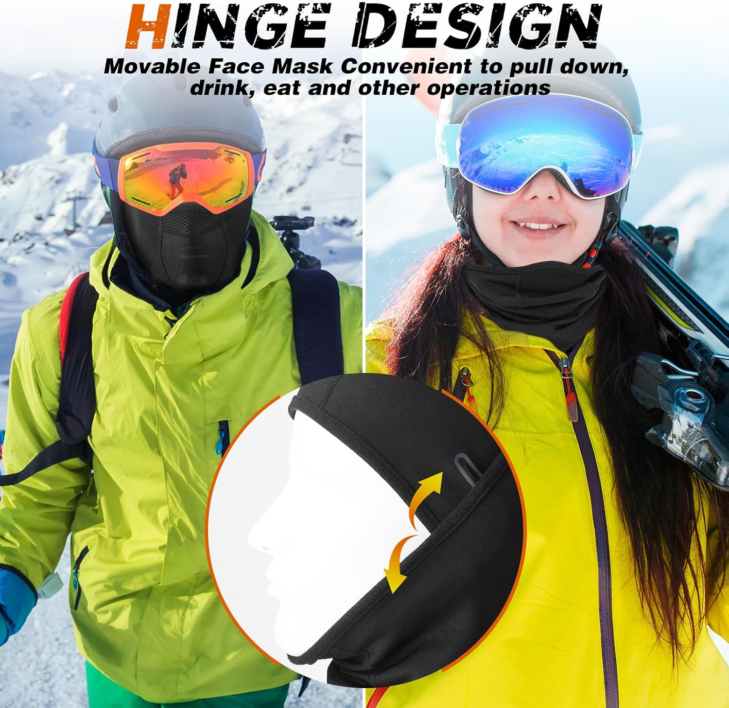 Thumbnail 5 de YANIKY Sturmhaube Balaclava für Wintersport 🧣
