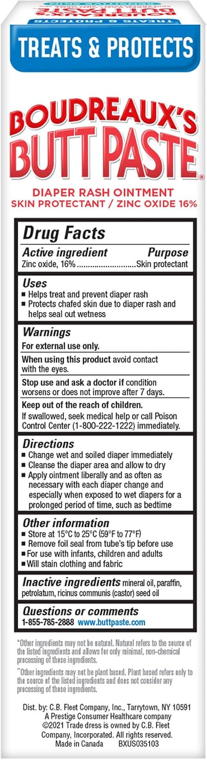 Thumbnail 5 de Boudreaux’s Diaper Rash Cream, 4 oz