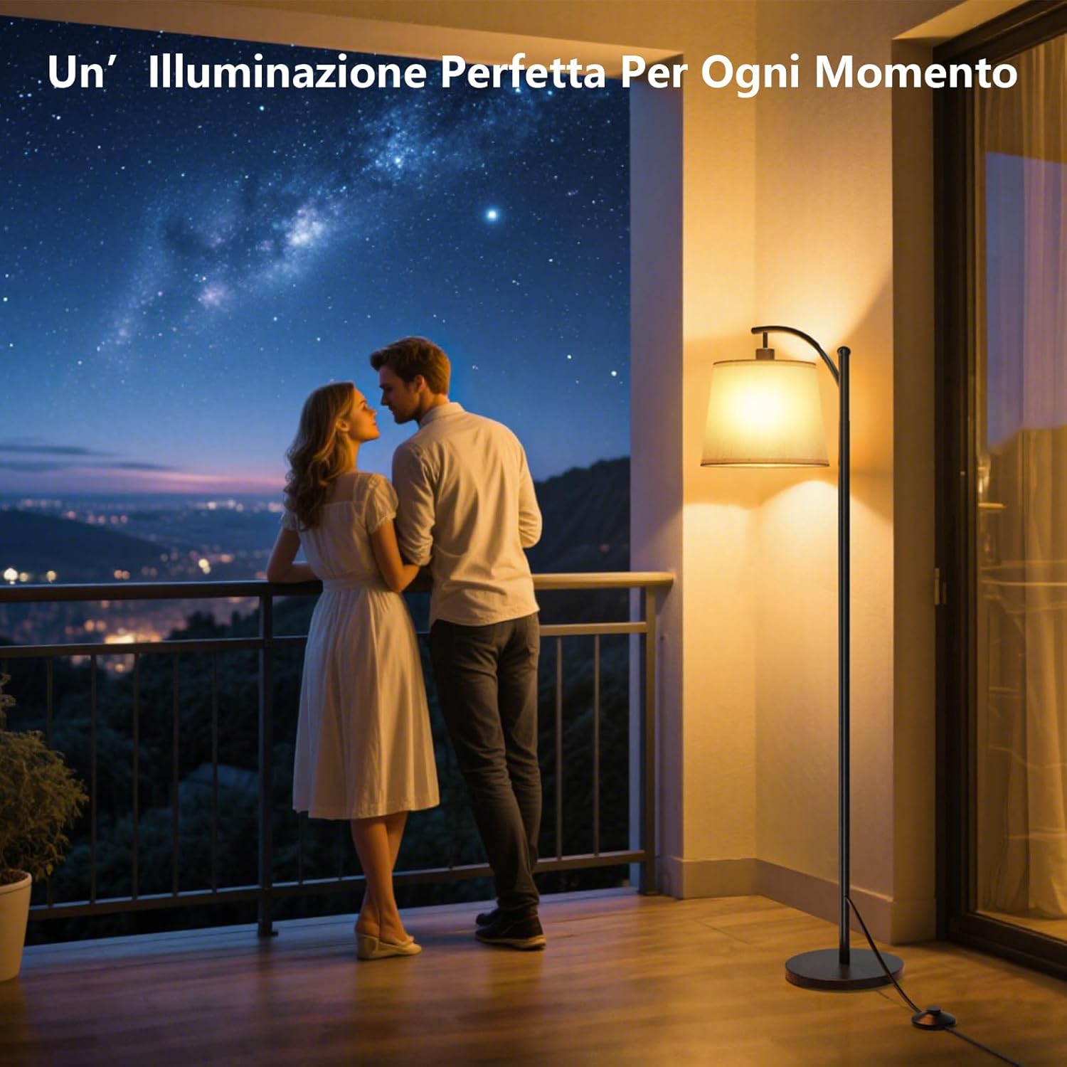 Thumbnail 6 de Miootly Lampada da Terra Piantana