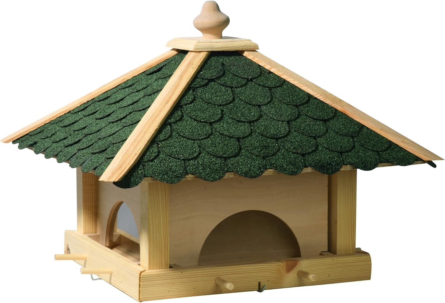 Thumbnail 3 de Luxus-Vogelhaus 98700e – großes XXL Holz-Vogelfutterhaus (Kiefer) mit 4 herausziehbaren Futterschubladen