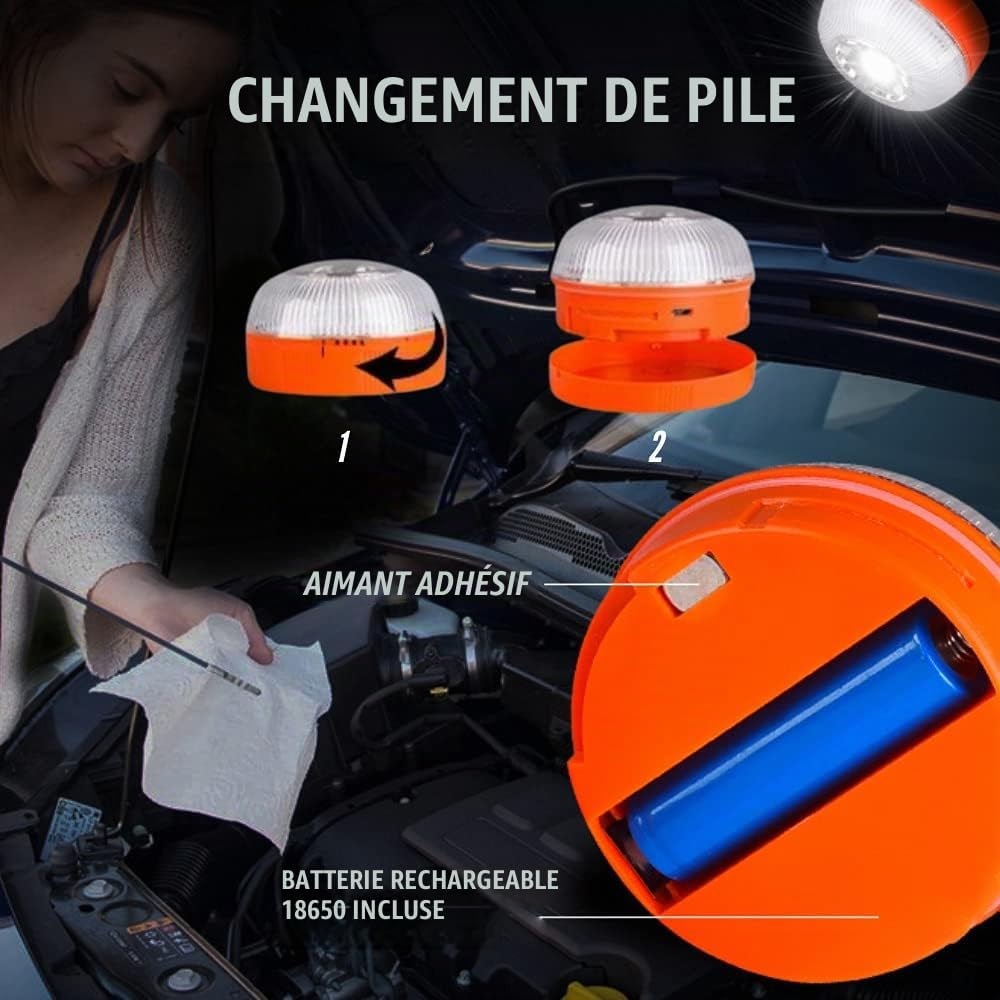 Thumbnail 4 de MAGIC SELECT V16-noodverlichting, set van 2 met led en oplaadbare batterij