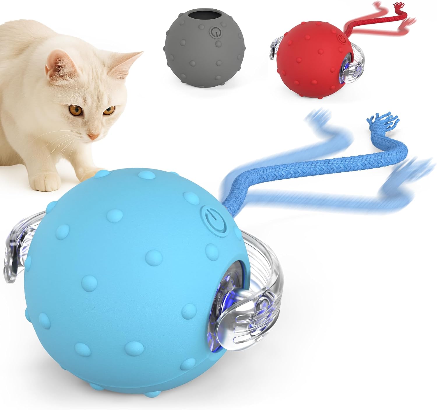 Detalle de PetTec Katzenball Elektrisch 2X 🤖