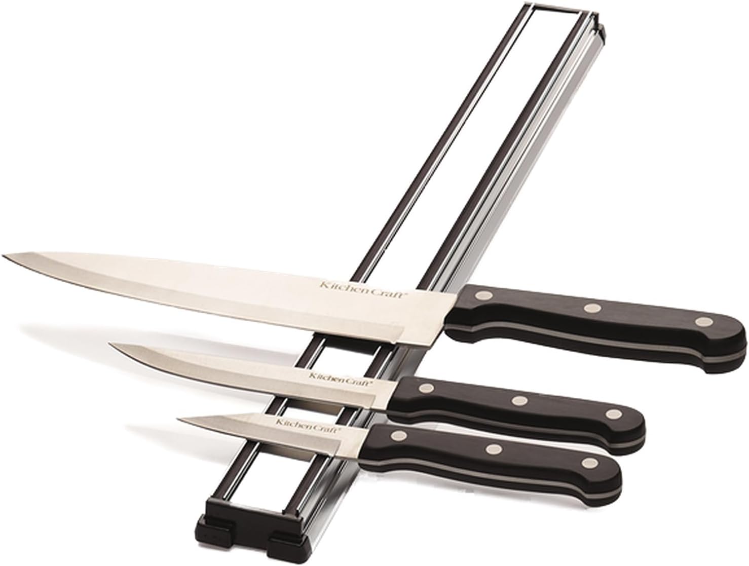 Thumbnail 2 de KitchenCraft 45 cm Deluxe Cast Magnetic Knife Rack — rangement magnétique robuste