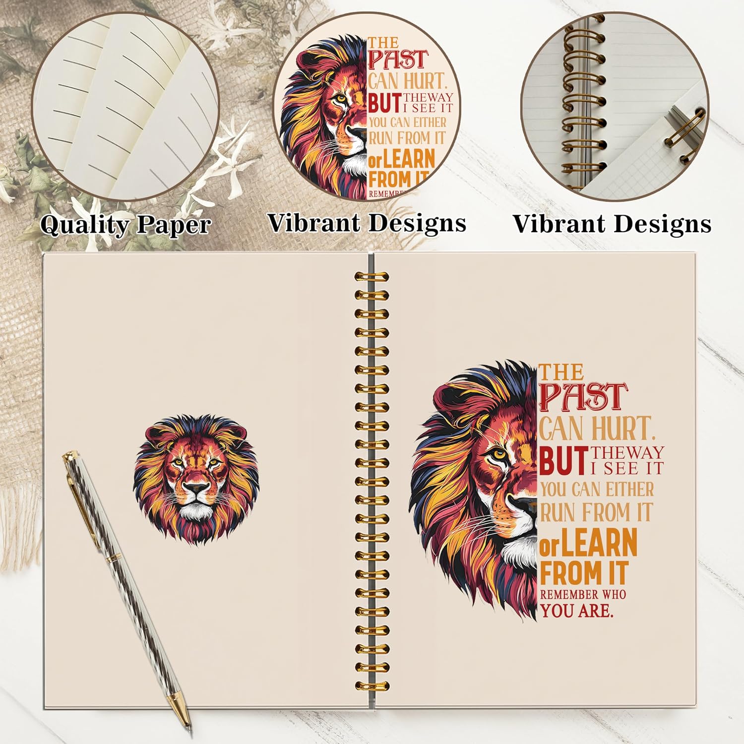 Thumbnail 1 de CONQUACKULATIONS Christian Bible Journal Notebook, A5